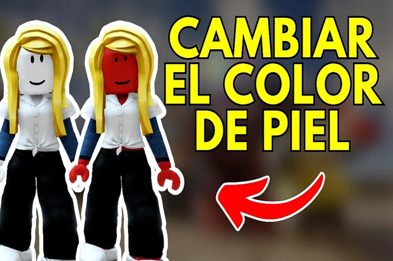 Cómo cambiar el color de piel y el cuerpo de tu avatar en Roblox
